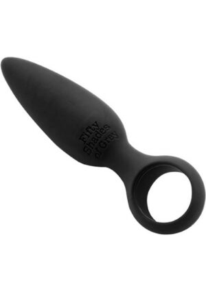 Fifty Shades of Grey Something Forbidden Butt Plug - Black