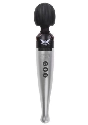 Pixey Deluxe Rechargeable Wand - Silver
