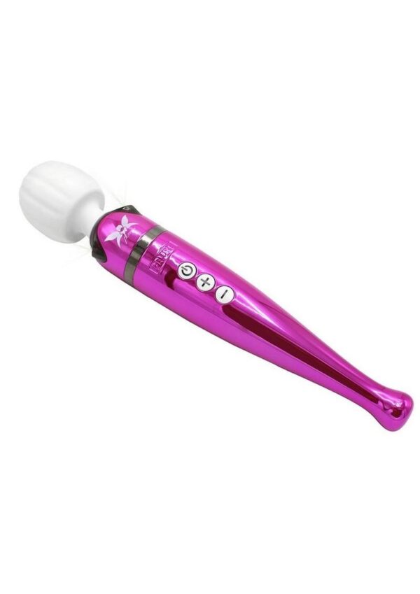 Pixey Deluxe Rechargeable Wand - Pink Chrome