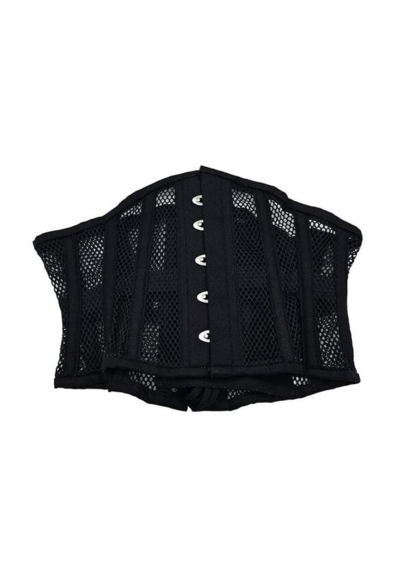 Rouge Mesh Corset - 3X/4X - Black