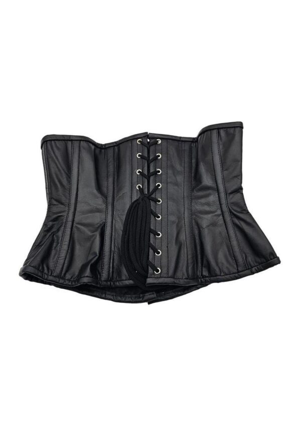 Leather Corset - Large/Extra Large - Black