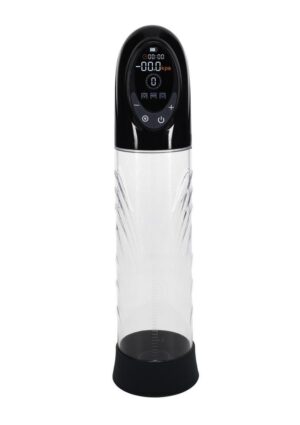Pumped CyberPulse 13 Function Automatic Rechargeable Penis Pump - Black