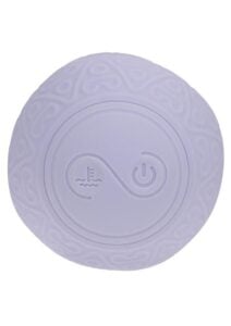 Loveline ComfortPulse 10 Function Vibrating Rechargeable Silicone Duo Massager - Lavender