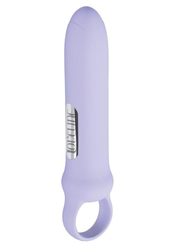 Loveline Harmony Loop Grip 10 Function Rechargeable Silicone Vibrator - Lavender