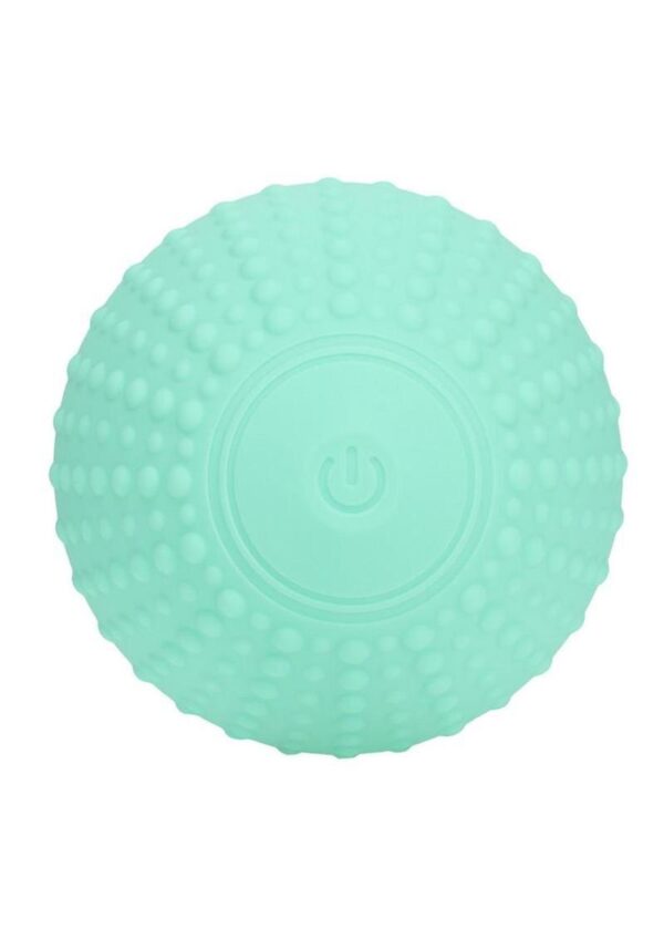 Loveline ComfortPulse 10 Function Vibrating Rechargeable Silicone Duo Massager - Green