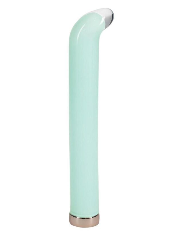 Loveline Aurora 10 Function G-Spot Rechargeable Glass Vibrator 6.3in - Green