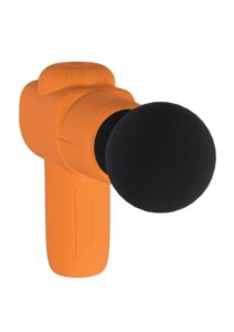 Loveline MicroBoost 10 Function Vibrating Rechargeable Silicone Massager - Orange