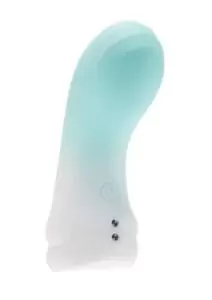 Loveline Mist 10 Function Rechargeable Silicone Finger Vibrator - Green