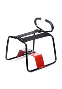 LoveBotz Bangin` Bench with Thrusting and Vibrating Dildo - Black